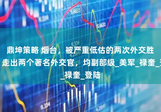 鼎坤策略 烟台，被严重低估的两次外交胜利，走出两个著名外交官，均副部级_美军_禄奎_登陆